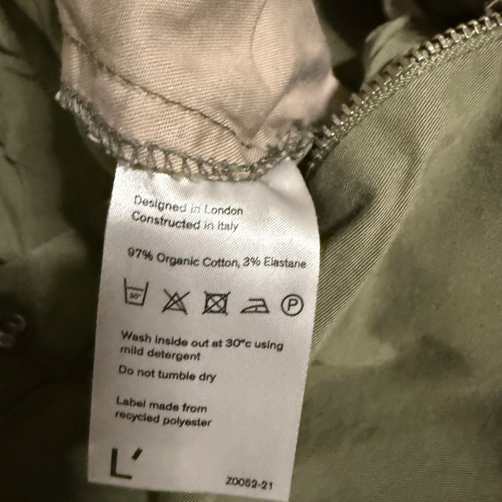 L’Estrange London Men's Olive Green Pants - Picture 5 of 7